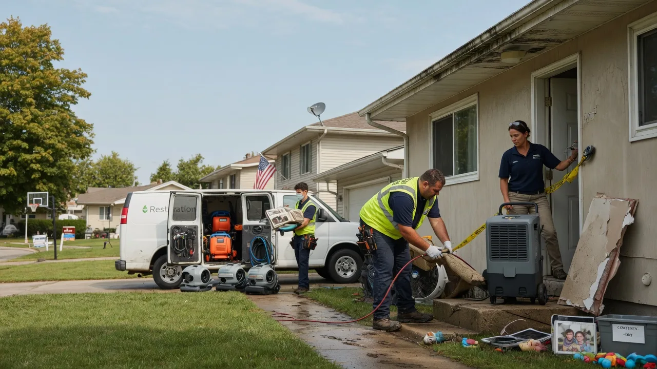 Water Damage Restoration in Lillie, LA near me